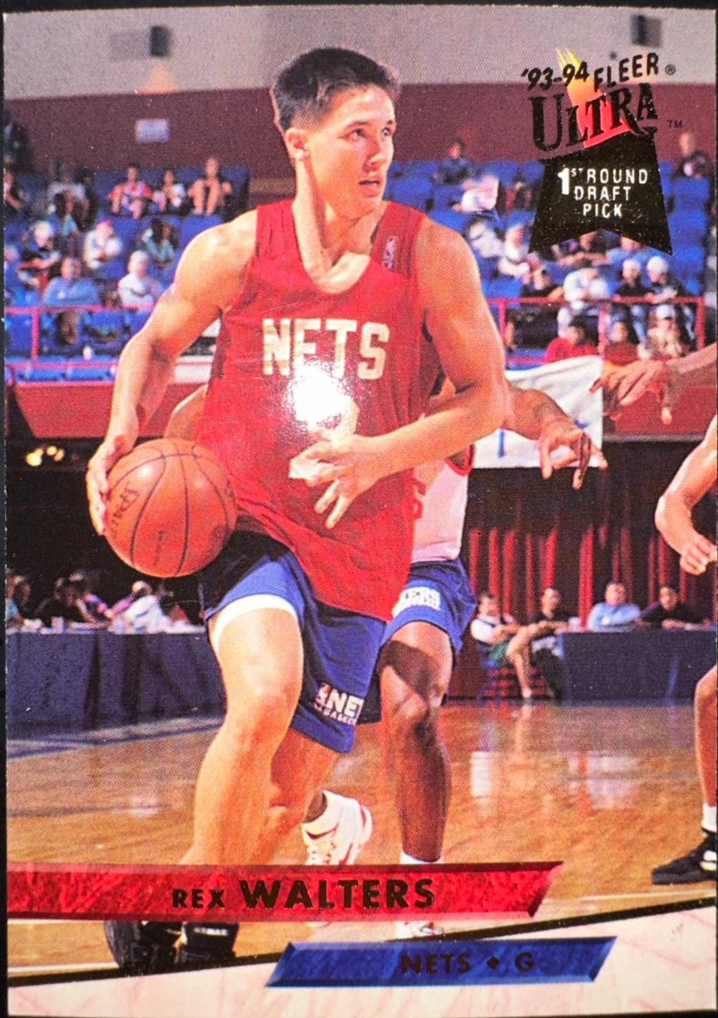 Rex Walters #123 Basketball Cards 1993 Ultra