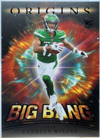 Garrett Wilson #BB-30 Football Cards 2022 Panini Origins Big Bang