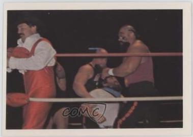 Barbarian, Paul Jones #28 Wrestling Cards 1988 Wonderama NWA