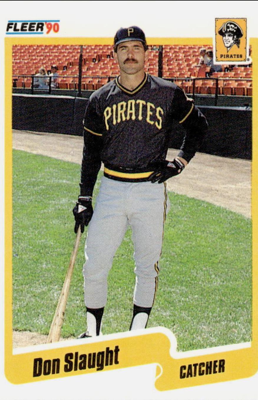 Don Slaught #U-51 Baseball Cards 1988 Fleer Update