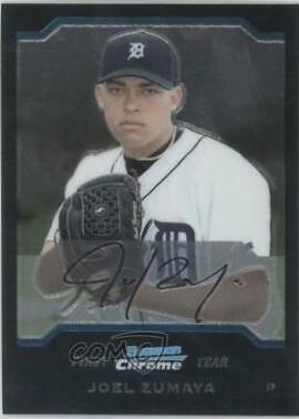 Joel Zumaya #184 Baseball Cards 2004 Bowman Chrome