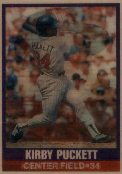 Kirby Puckett #156 1989 Sportflics Baseball