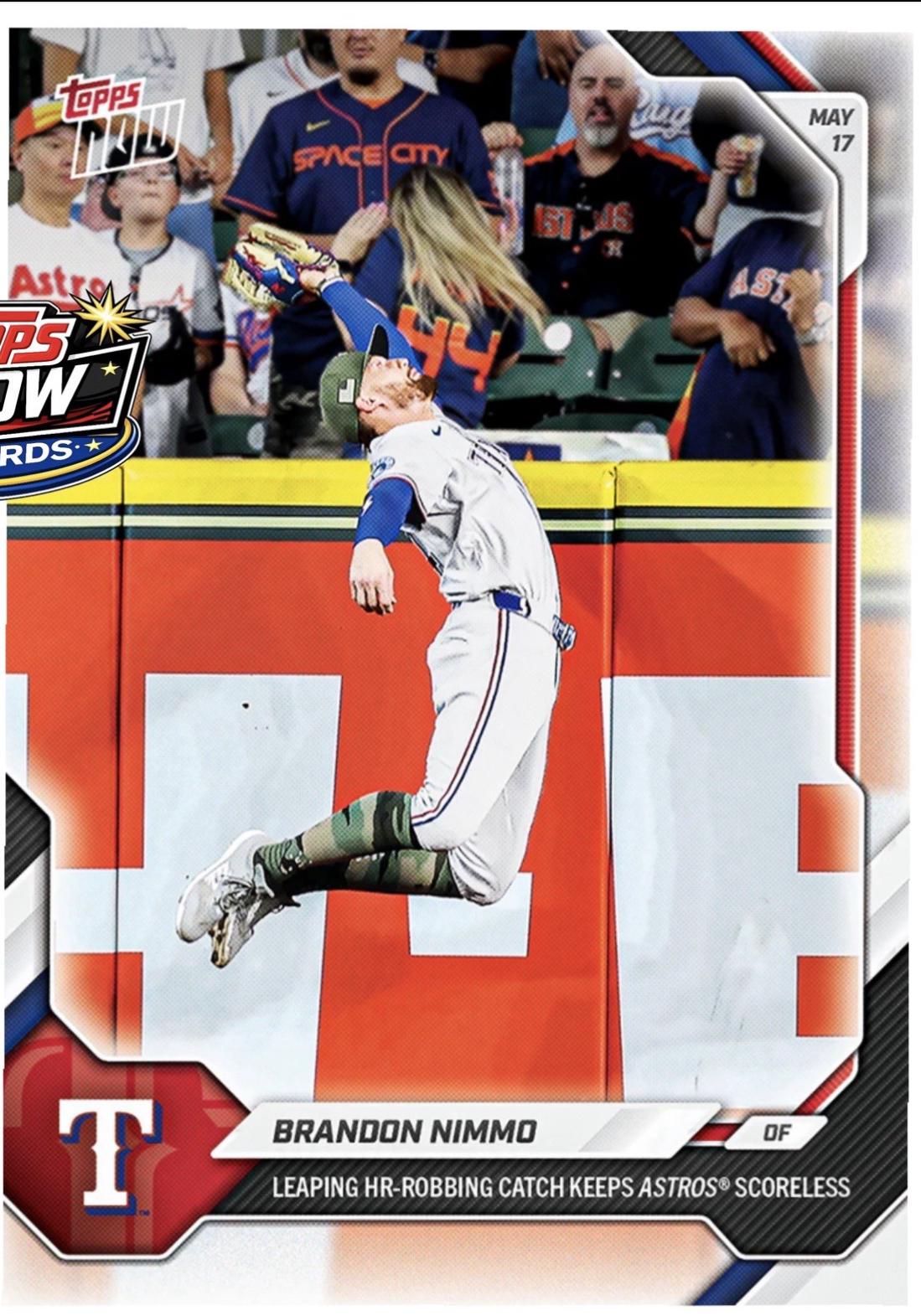 Brandon Nimmo #214 2026 Topps Now Baseball