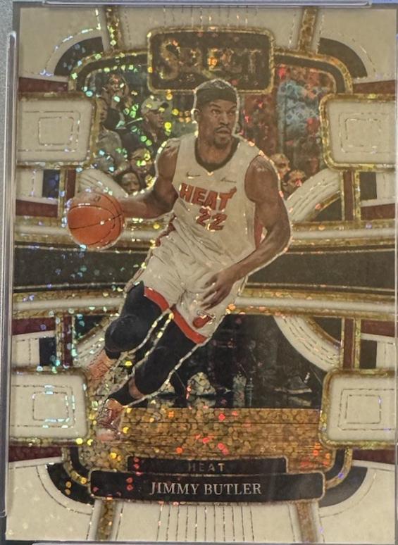 Jimmy Butler [White Sparkle Prizm] #40 Prices | 2023 Panini Select