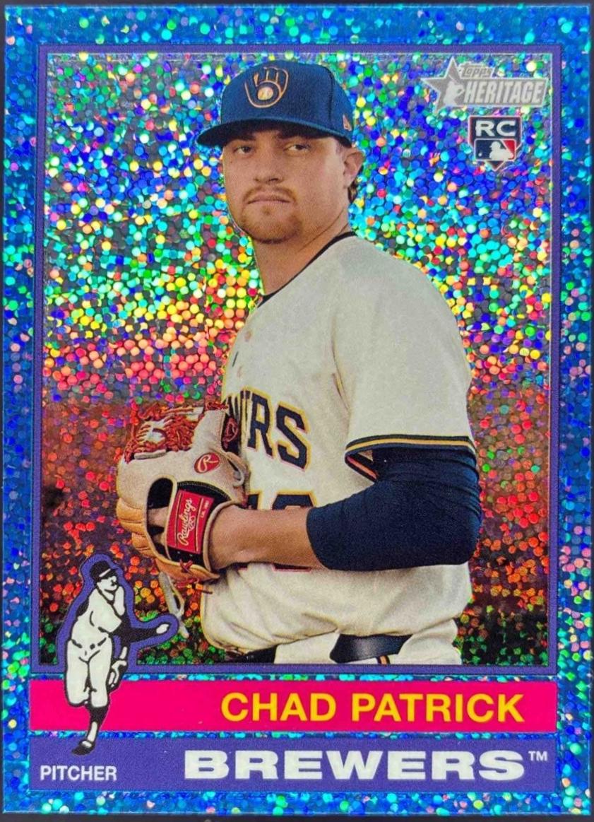 Chad Patrick [Light Blue Sparkle Chrome] #570 Prices | 2025 Topps ...