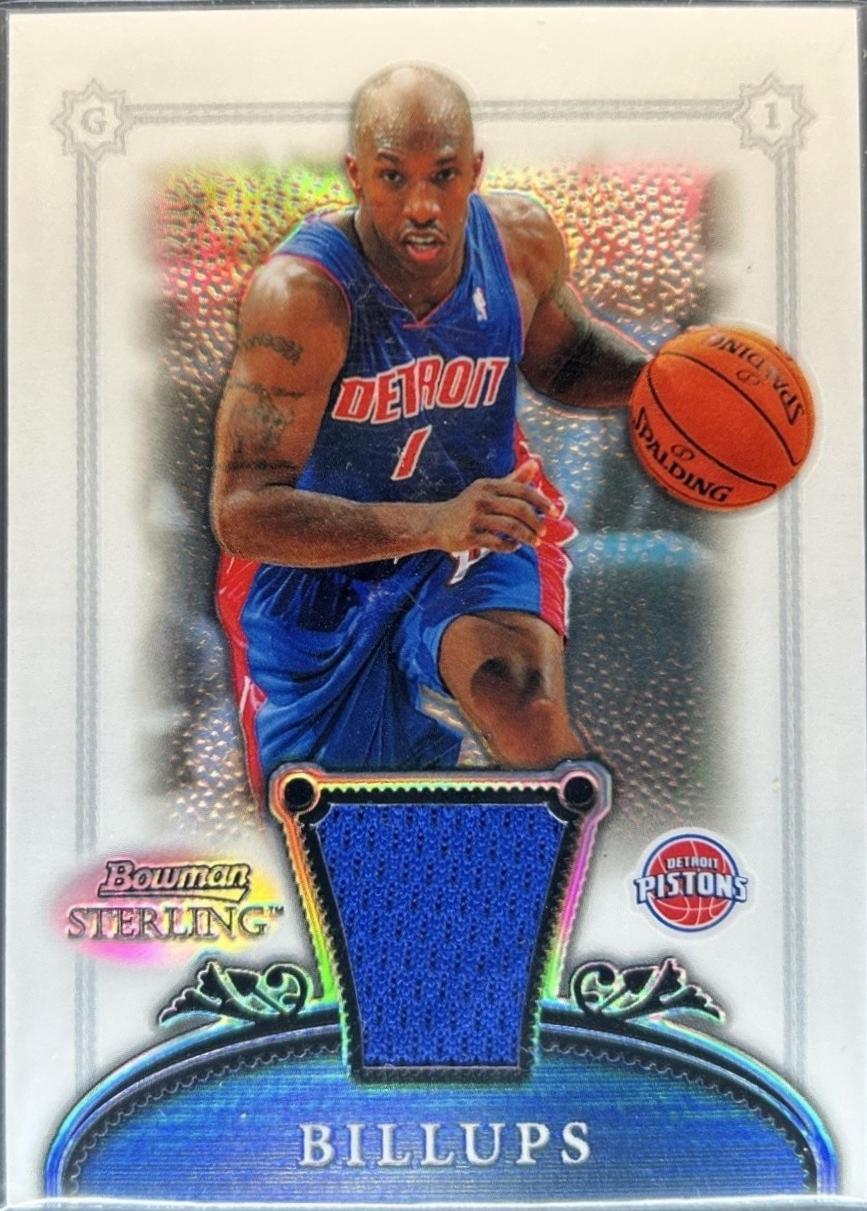 Chauncey Billups #8 2006-07 Bowman Sterling Basketball