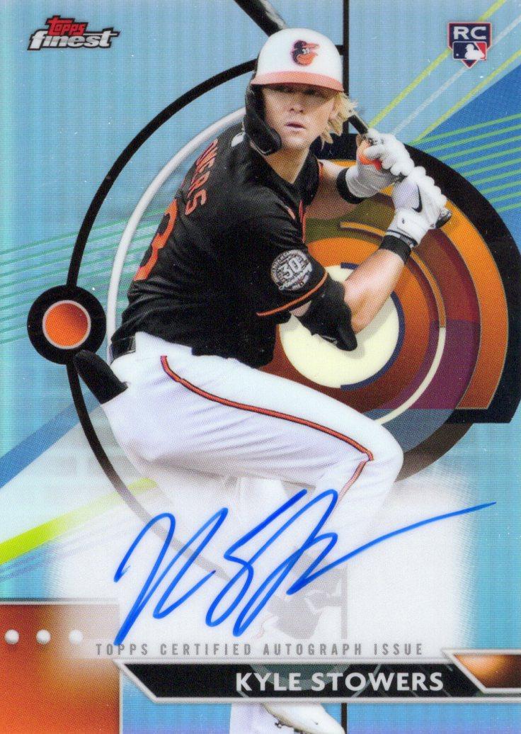 Kyle Stowers #FA-KS Baseball Cards 2023 Topps Finest Autographs