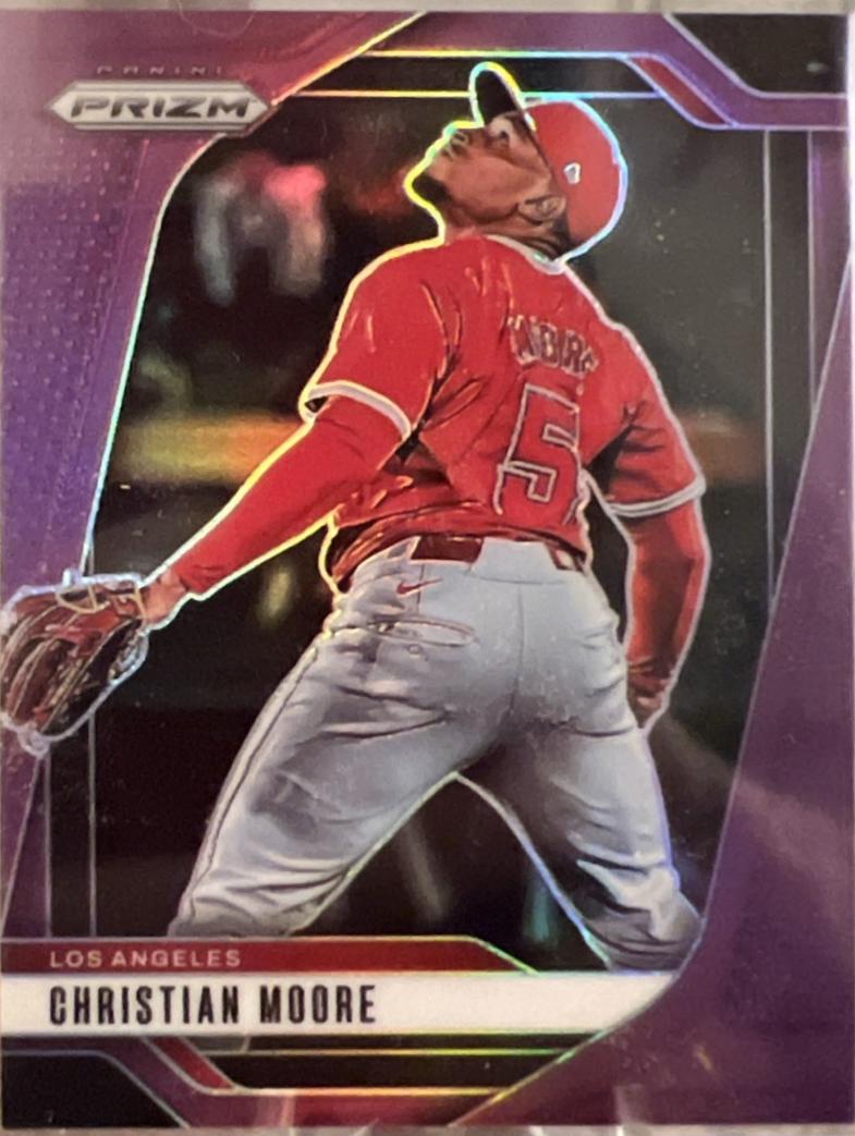 Christian Moore [Purple Prizm] #162