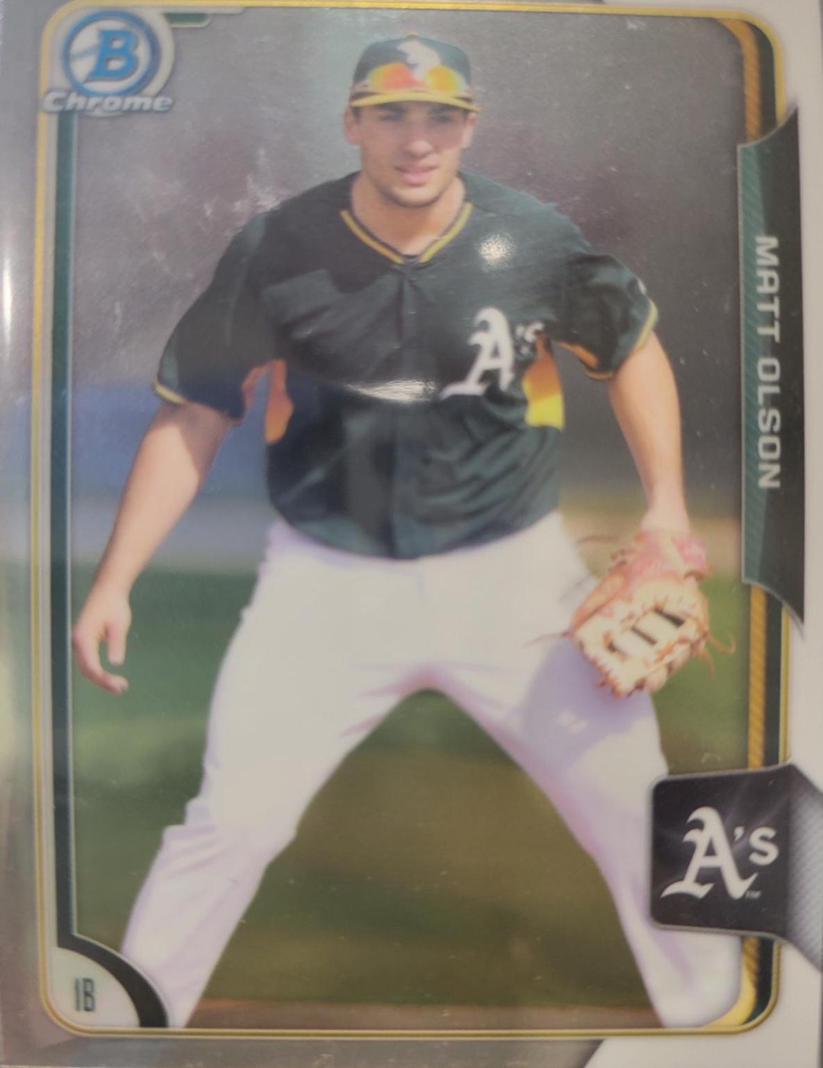 Matt Olson #BCP152 Baseball Cards 2015 Bowman Chrome Prospects