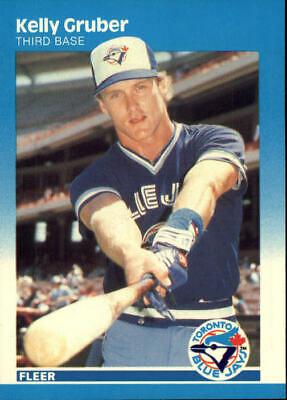Kelly Gruber #227 Baseball Cards 1987 Fleer