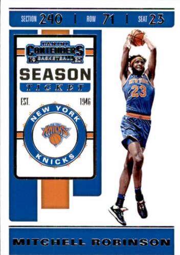 Mitchell Robinson #81 2019 Panini Contenders Basketball