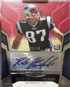 Rob Gronkowski [Red Autograph] #112