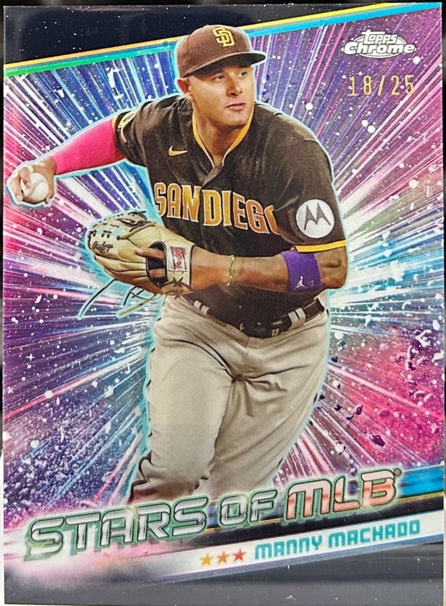 Manny Machado [Black Refractor] #CSMLB-44