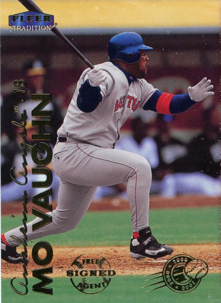 Mo Vaughn #32 Baseball Cards 1999 Fleer Tradition