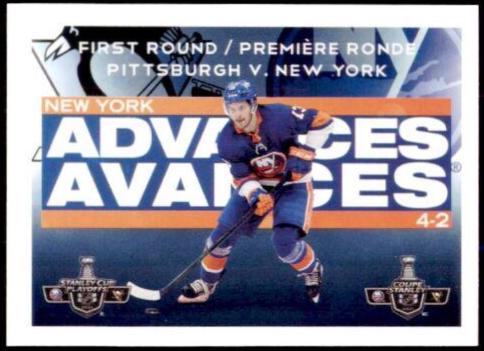 Playoffs Round 1 #5 Hockey Cards 2021 Topps NHL Sticker