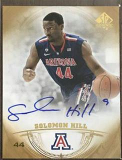 Solomon Hill Autograph