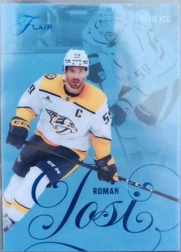 Roman Josi [Image B Blue Ice Variation] #73