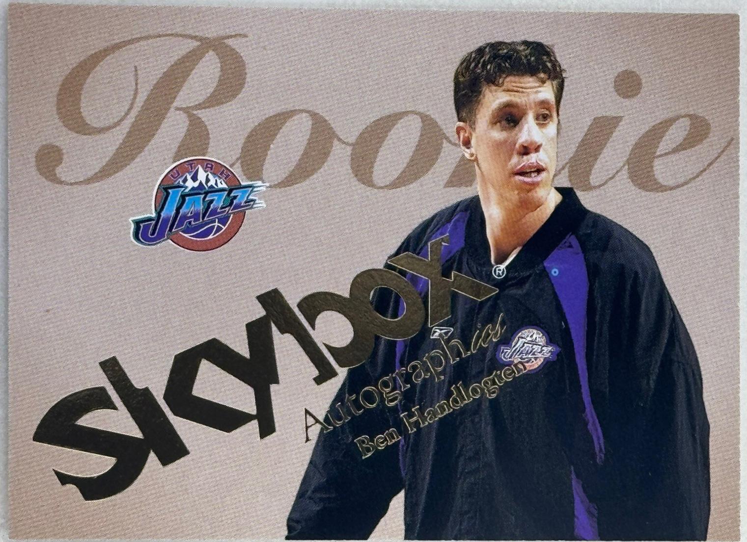 Ben Handlogten #60 2003-04 SkyBox Autographics Basketball