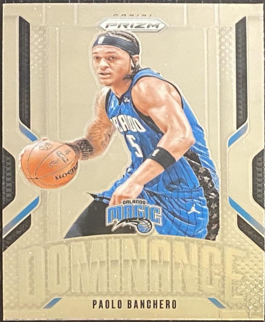 Paolo Banchero #19 Basketball Cards 2024 Panini Prizm Dominance