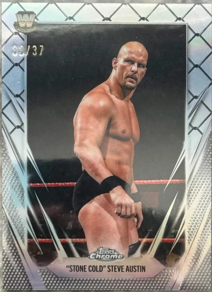 Stone Cold Steve Austin [Steel Cage Refractor] #7