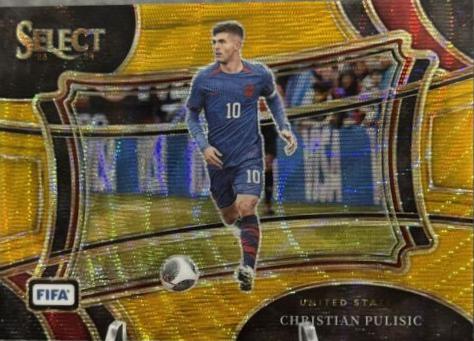 Christian Pulisic [Wave Gold] #208 Prices | 2023 Panini Select