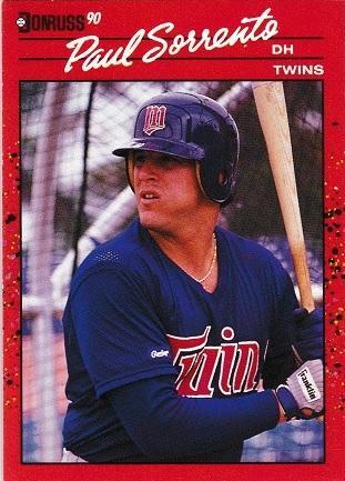 Paul Sorrento #626 Baseball Cards 1990 Donruss