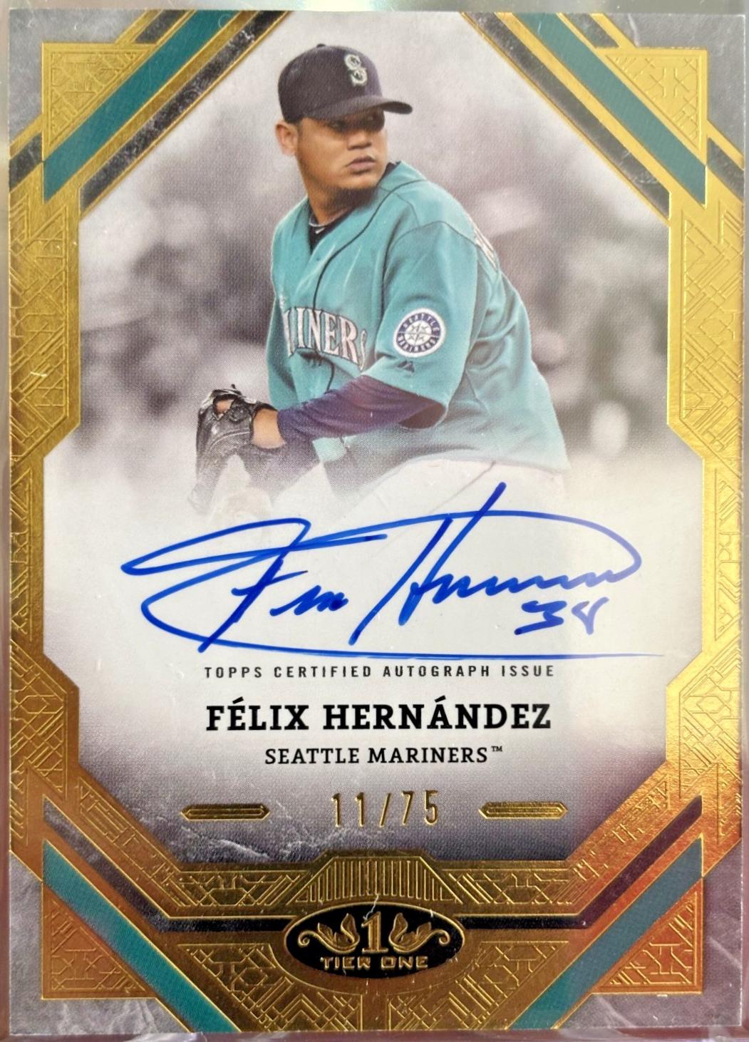 Felix Hernandez #T1A-FH Prices | 2025 Topps Tier One Tier 1 