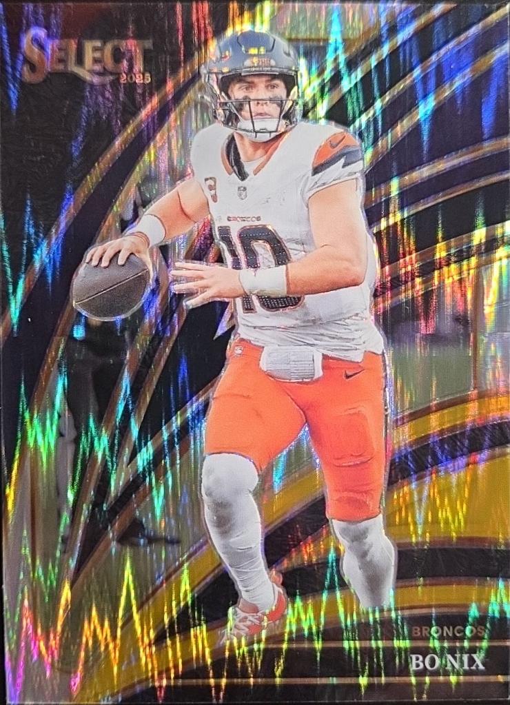 Bo Nix [Black Gold Prizm Shock] #211