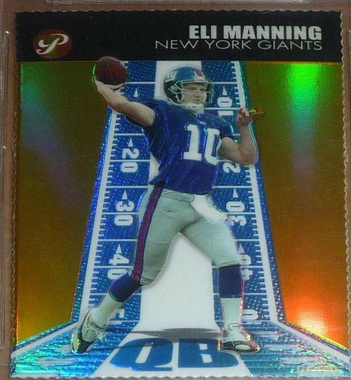 Eli Manning [Gold Refractor] #87