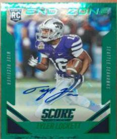 Tyler Lockett [Autograph End Zone] #421