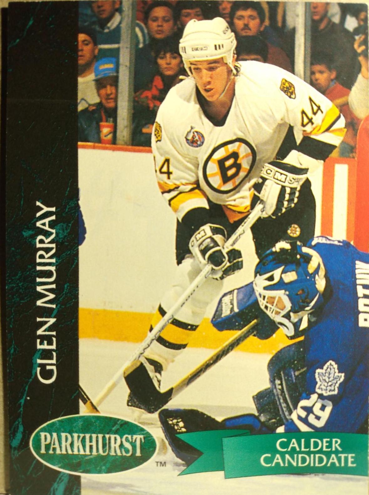 Glen Murray #9 Hockey Cards 1992 Parkhurst