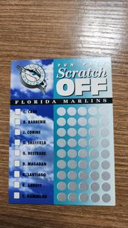 Marlins Scratch Off