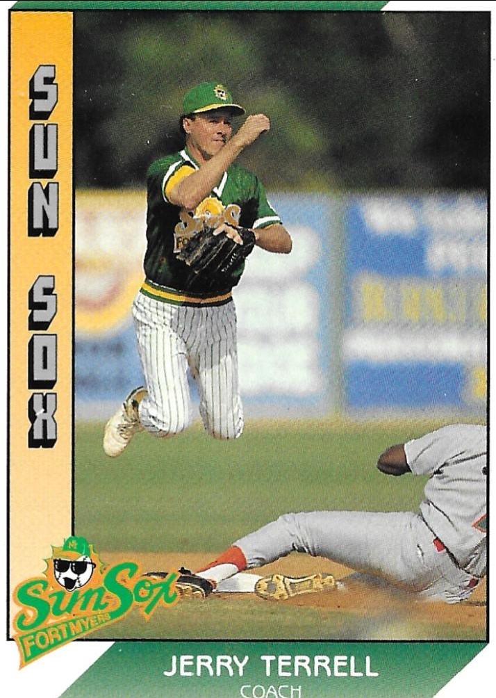 Jerry Terrell #8 Baseball Cards 1991 Pacific Senior League