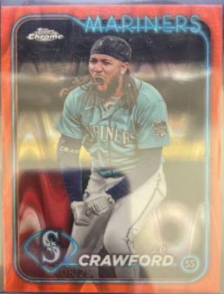 J.P. Crawford [RayWave Orange Refractor] #14
