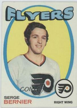 Serge Bernier #19 Hockey Cards 1971 Topps