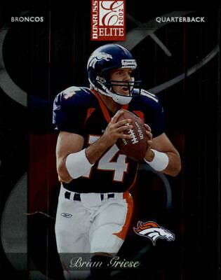Brian Griese #13 Football Cards 2002 Panini Donruss Elite