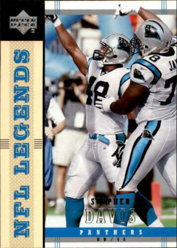 Stephen Davis #12 Football Cards 2004 Upper Deck Legends