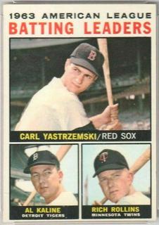 1963 American League Batting Leaders