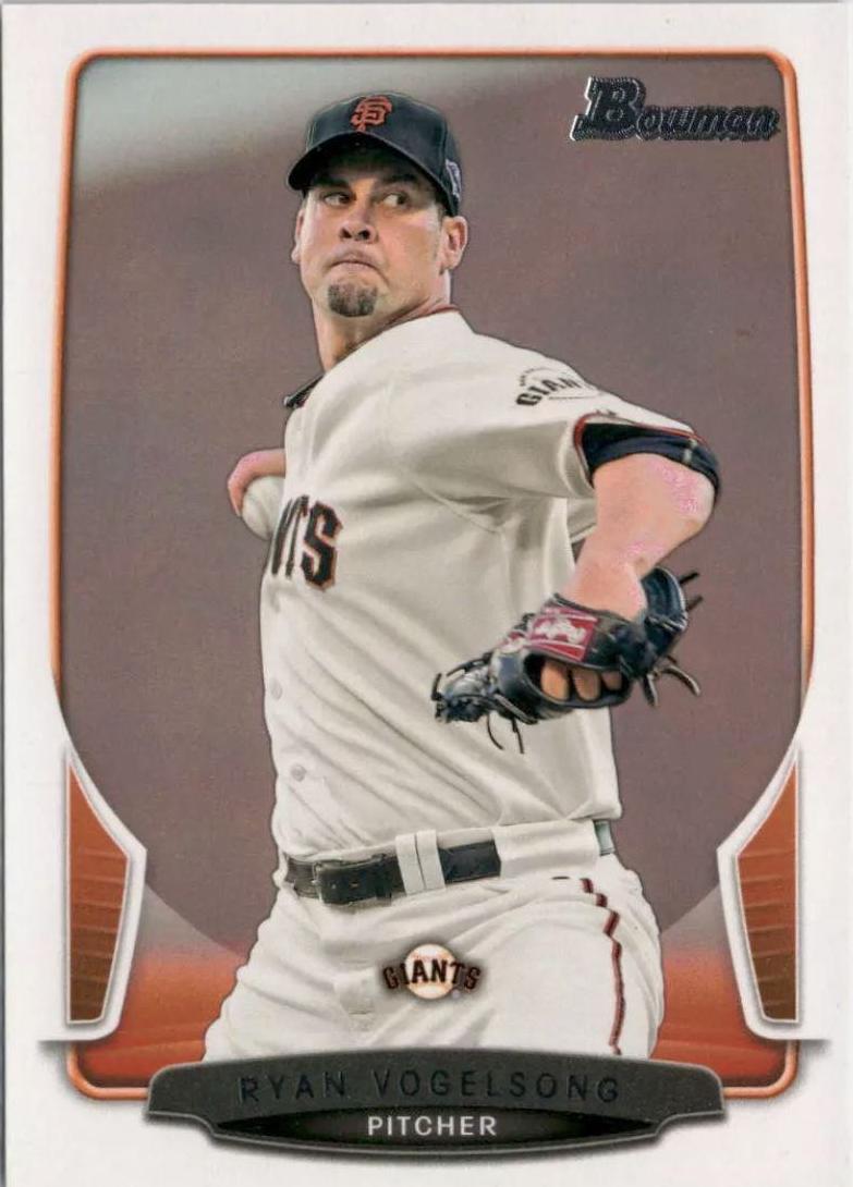 Ryan Vogelsong #16 Baseball Cards 2013 Bowman
