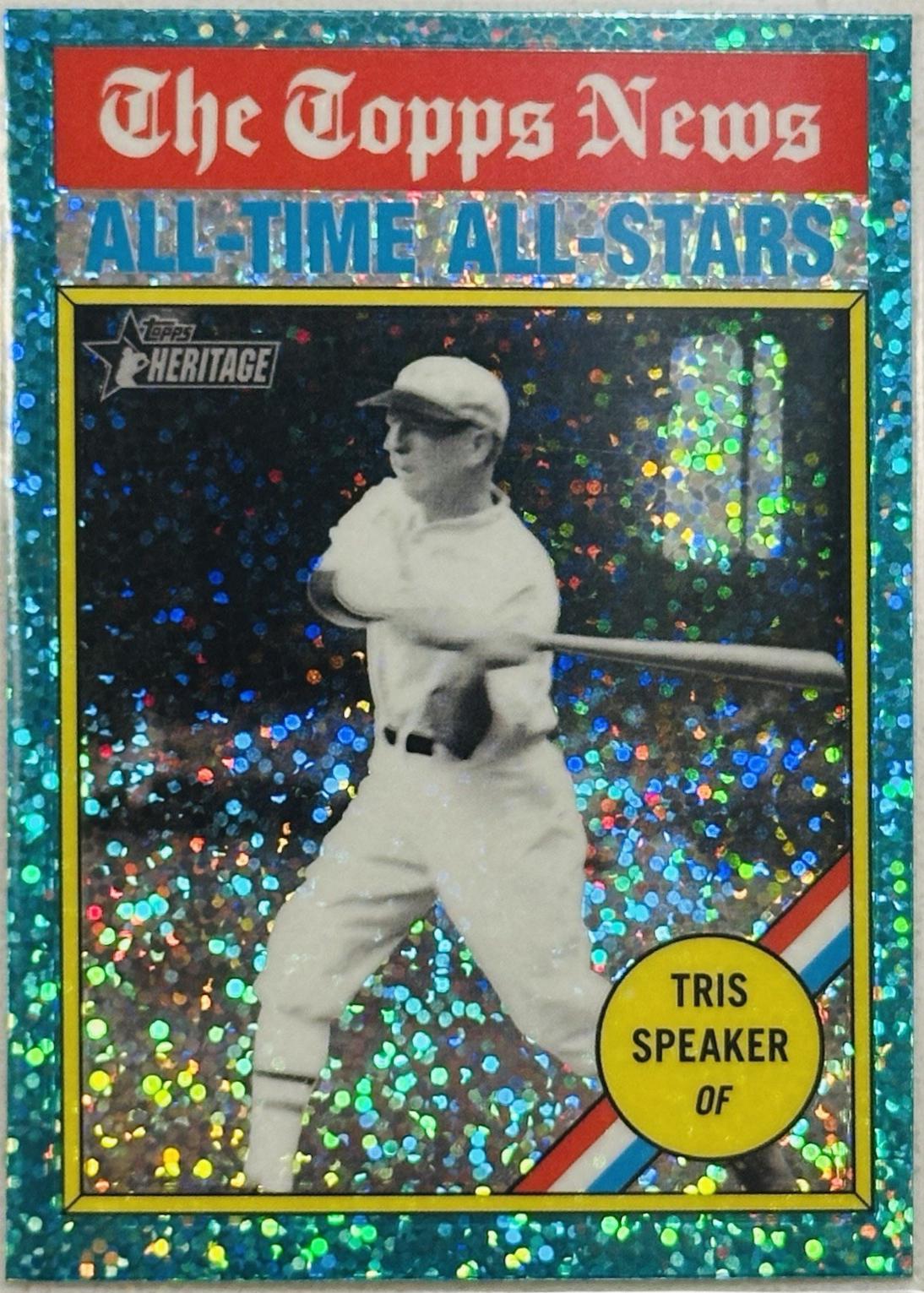 Tris Speaker #347 2025 Topps Heritage Baseball
