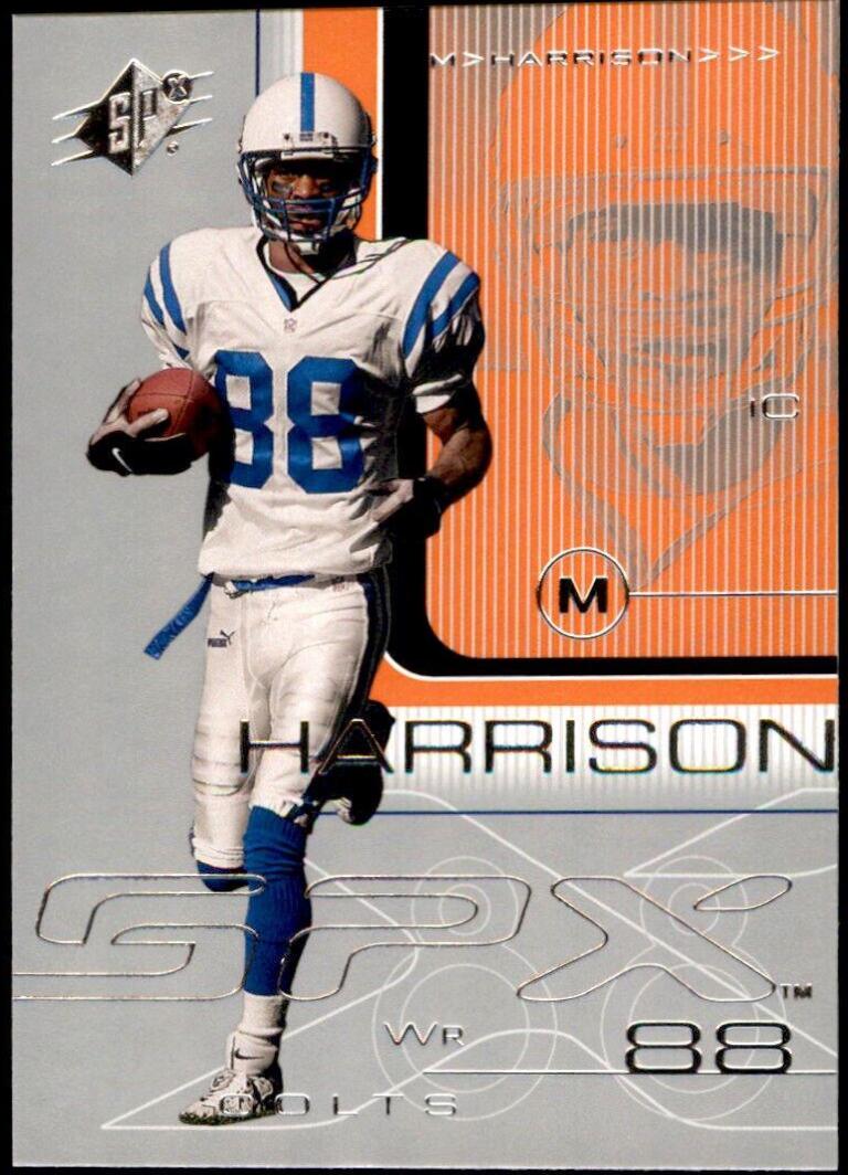Marvin Harrison #39 Football Cards 2001 Spx