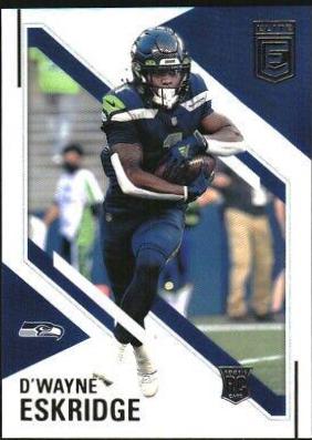 D'Wayne Eskridge #208 Football Cards 2021 Panini Chronicles Elite Update