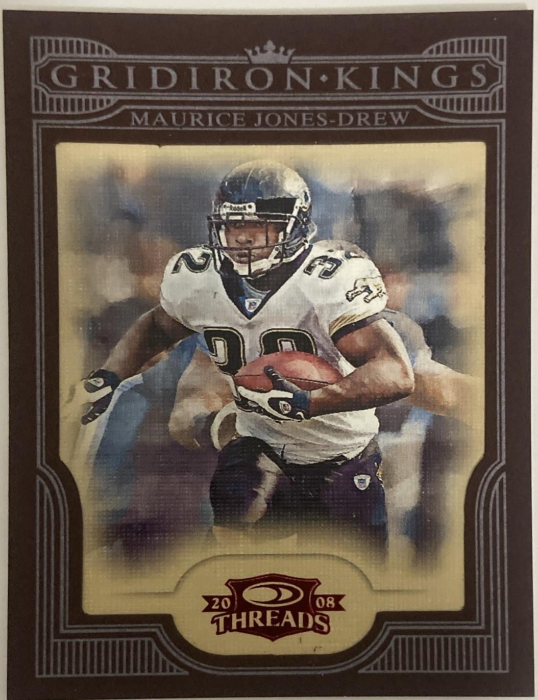 Maurice Jones-Drew #PGK-50 2008 Panini Donruss Threads Pro Gridiron Kings Football