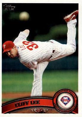 Cliff Lee #US100 Baseball Cards 2011 Topps Update