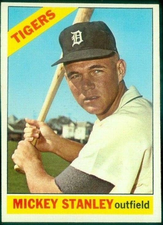 Mickey Stanley #198 Baseball Cards 1966 Topps