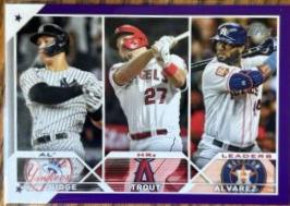 Aaron Judge, Mike Trout, Yordan Alvarez