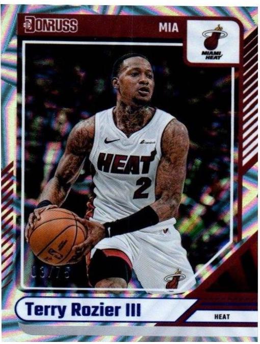 Terry Rozier III [Blue Wedges] #198