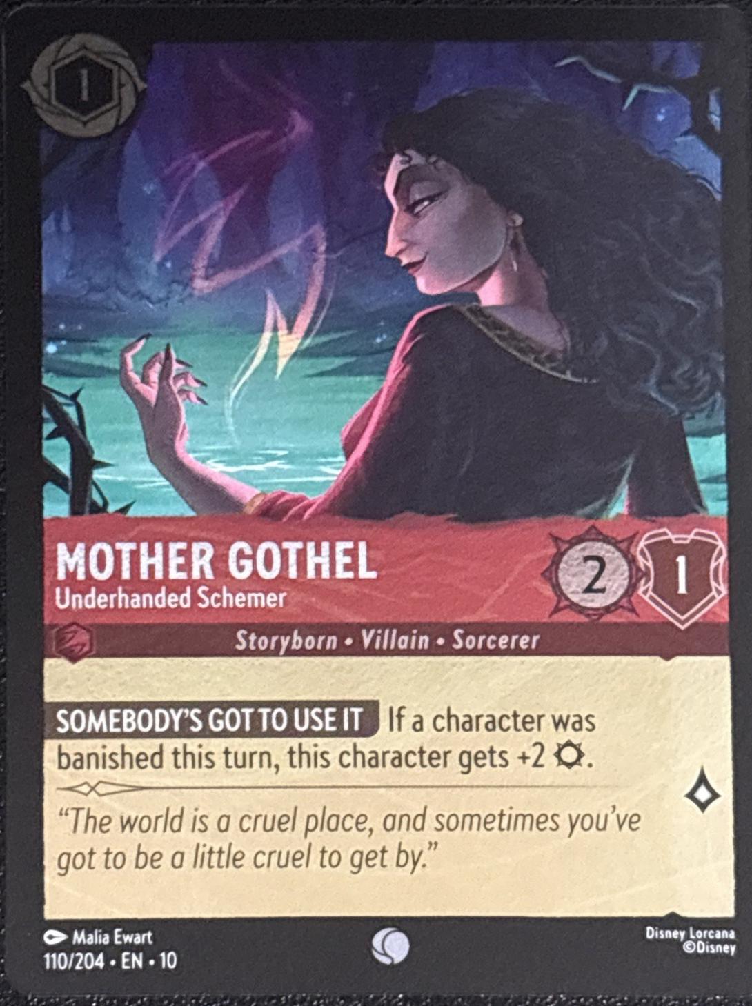 Mother Gothel - Underhanded Schemer [Foil] #110