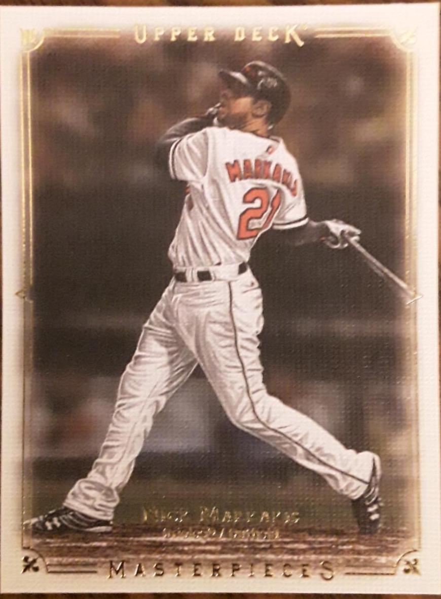 Nick Markakis #10 Baseball Cards 2008 Upper Deck Masterpieces