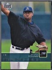 Delmon Young #90 Baseball Cards 2003 Upper Deck Prospect Premieres